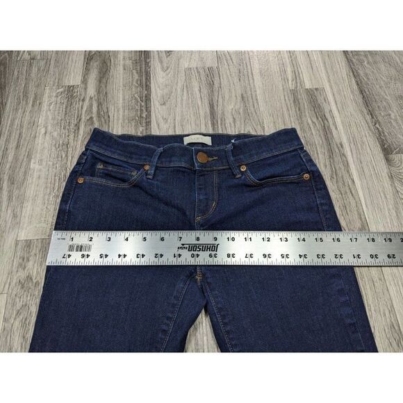 (3/$35) Loft Outlet Womens Size 0 Pockets Modern Skinny Denim Blue Jeans - Picture 8 of 11